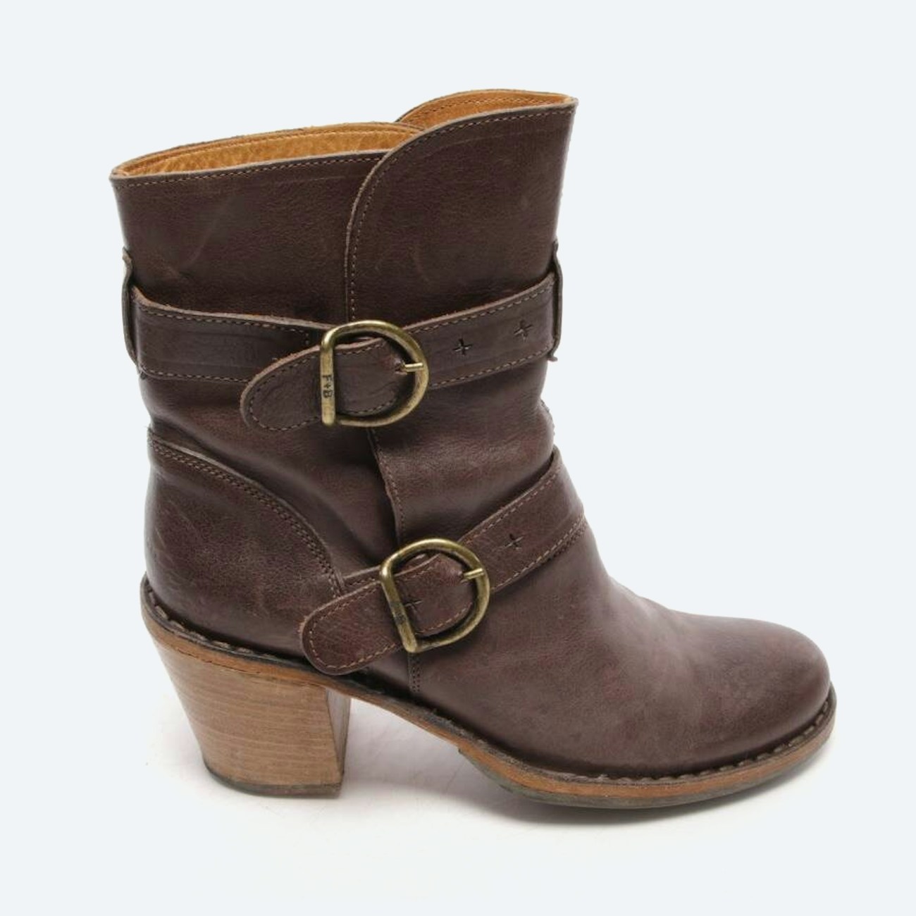 Image 1 of Ankle Boots EUR 37 Brown in color Brown | Vite EnVogue