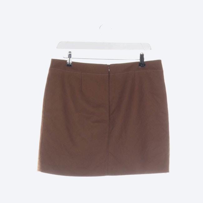 Image 2 of Mini Skirt 38 Brown in color Brown | Vite EnVogue