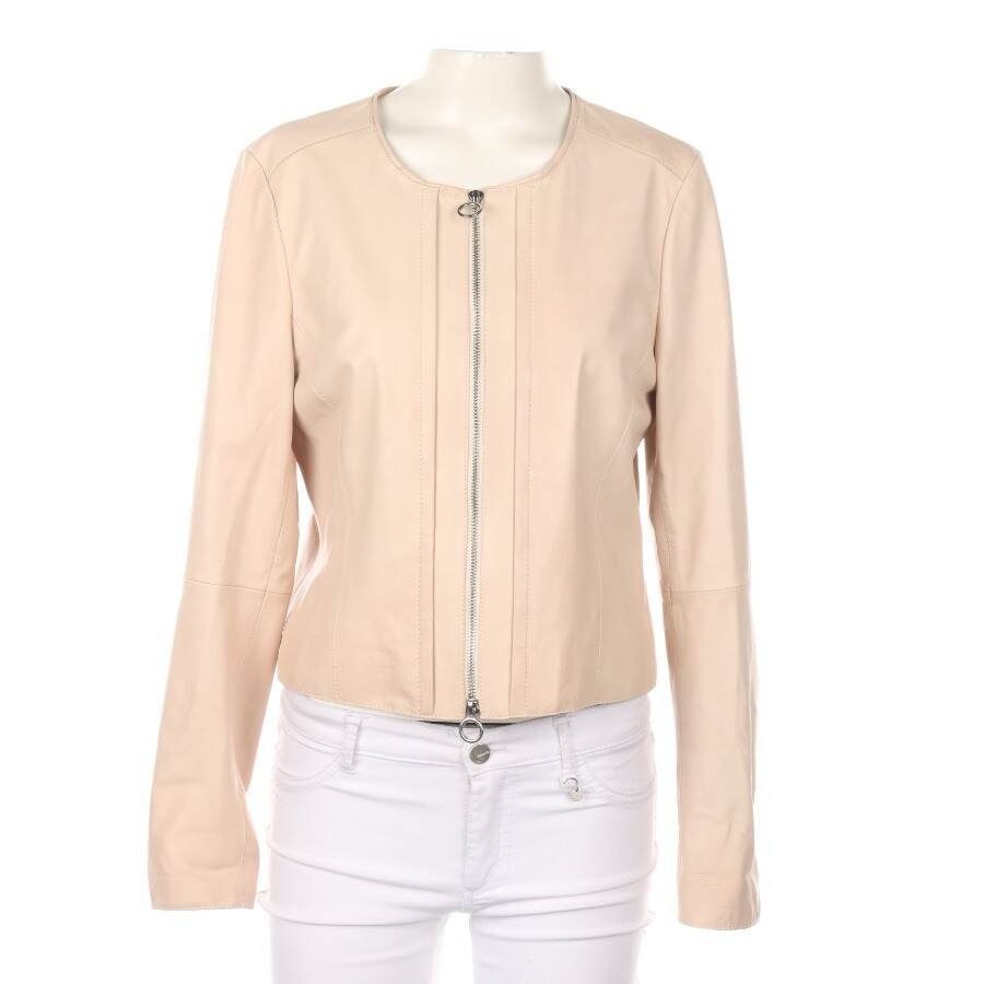 Image 1 of LeatherJacket 36 White in color White | Vite EnVogue