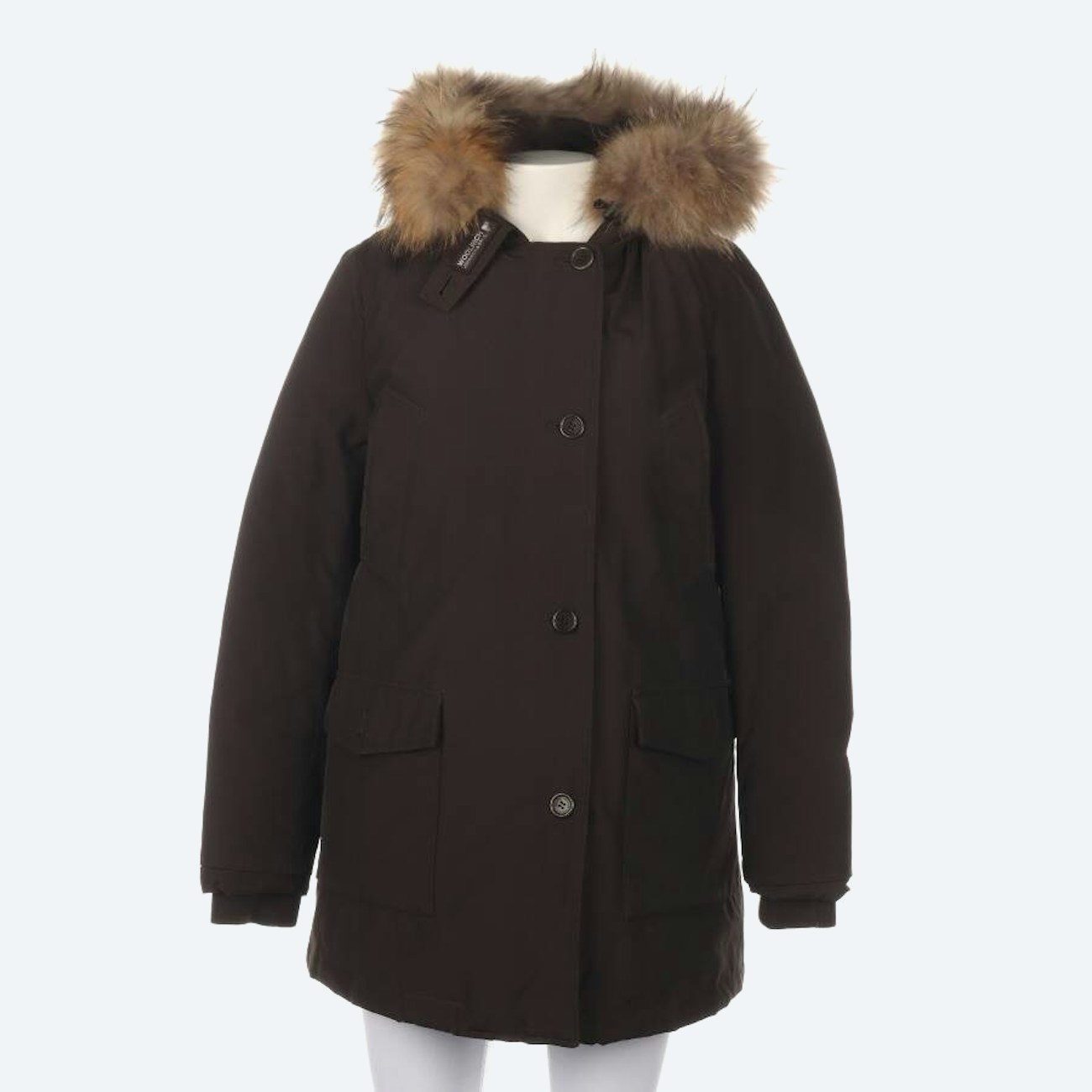 Image 1 of Arctic Parka Winter Coat M Brown in color Brown | Vite EnVogue