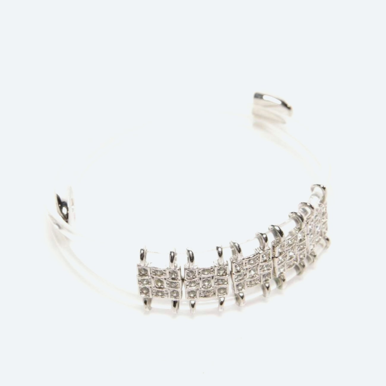 Image 1 of Bracelet Transparent in color White | Vite EnVogue