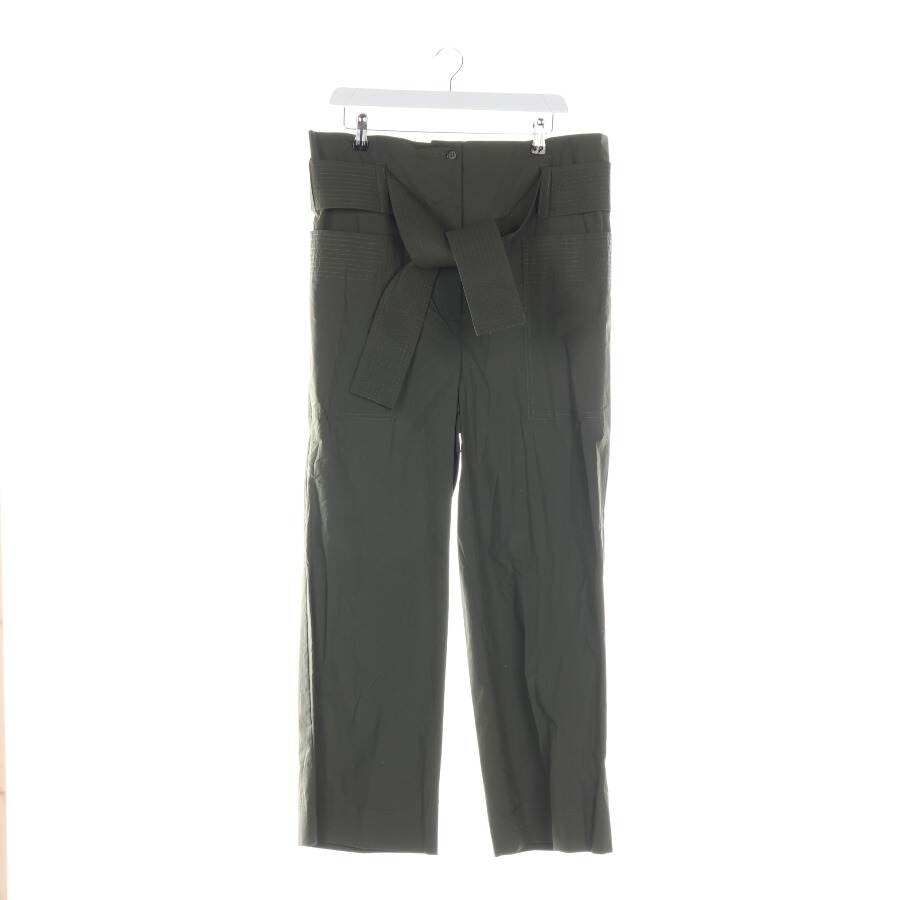 Image 1 of Trousers M Olive Green in color Green | Vite EnVogue