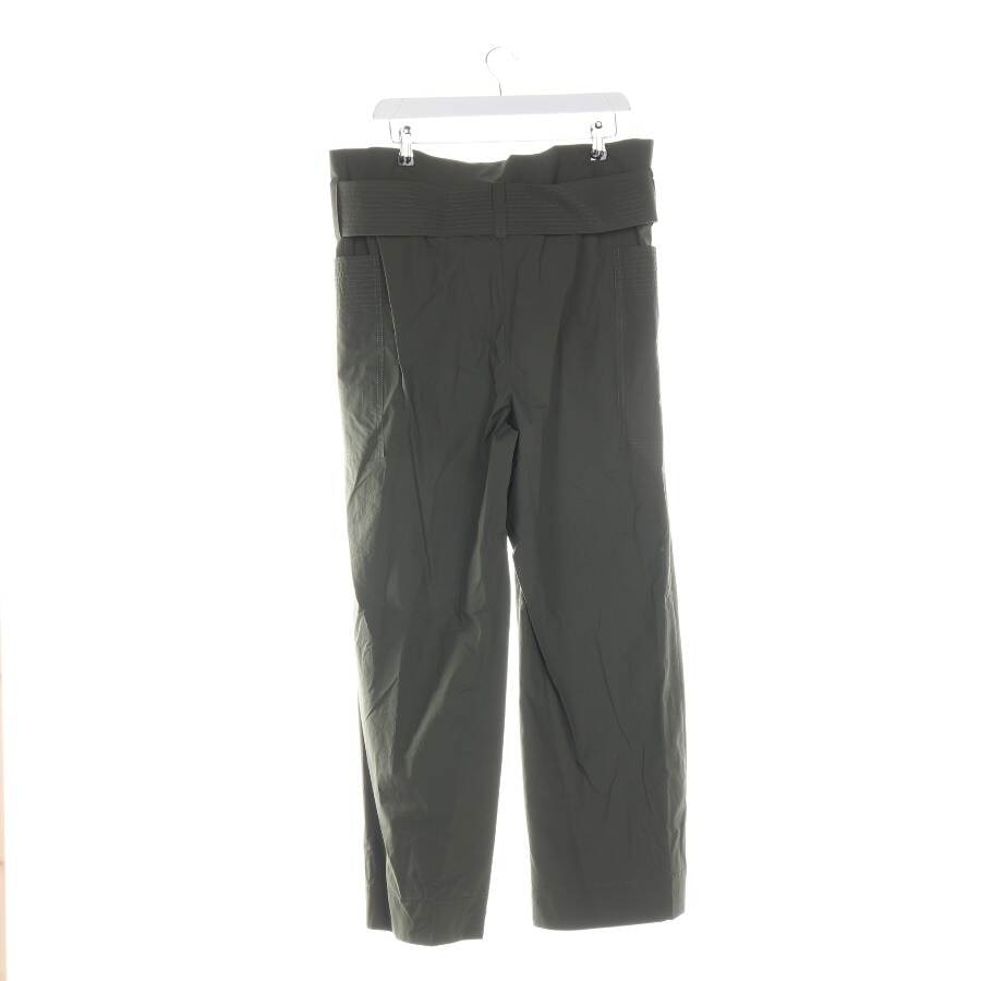 Image 2 of Trousers M Olive Green in color Green | Vite EnVogue