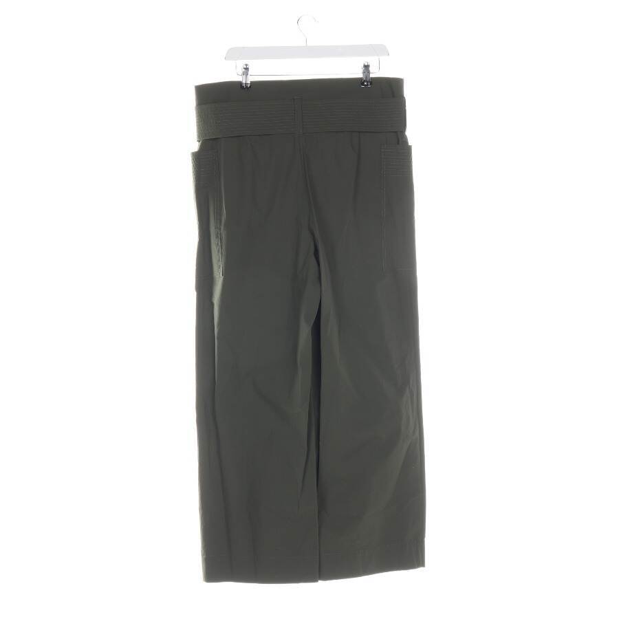 Image 2 of Trousers L Olive Green in color Green | Vite EnVogue