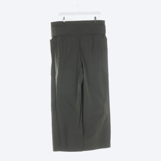 Image 2 of Trousers L Olive Green in color Green | Vite EnVogue