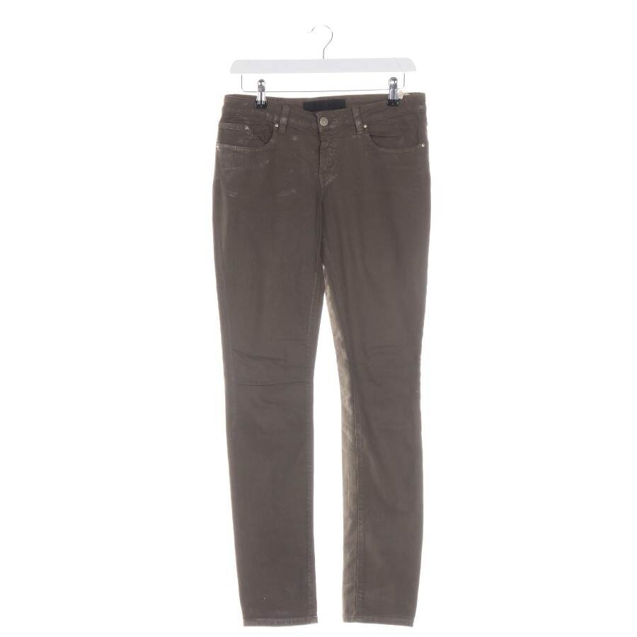 Image 1 of Jeans Straight Fit W26 Olive Green in color Green | Vite EnVogue