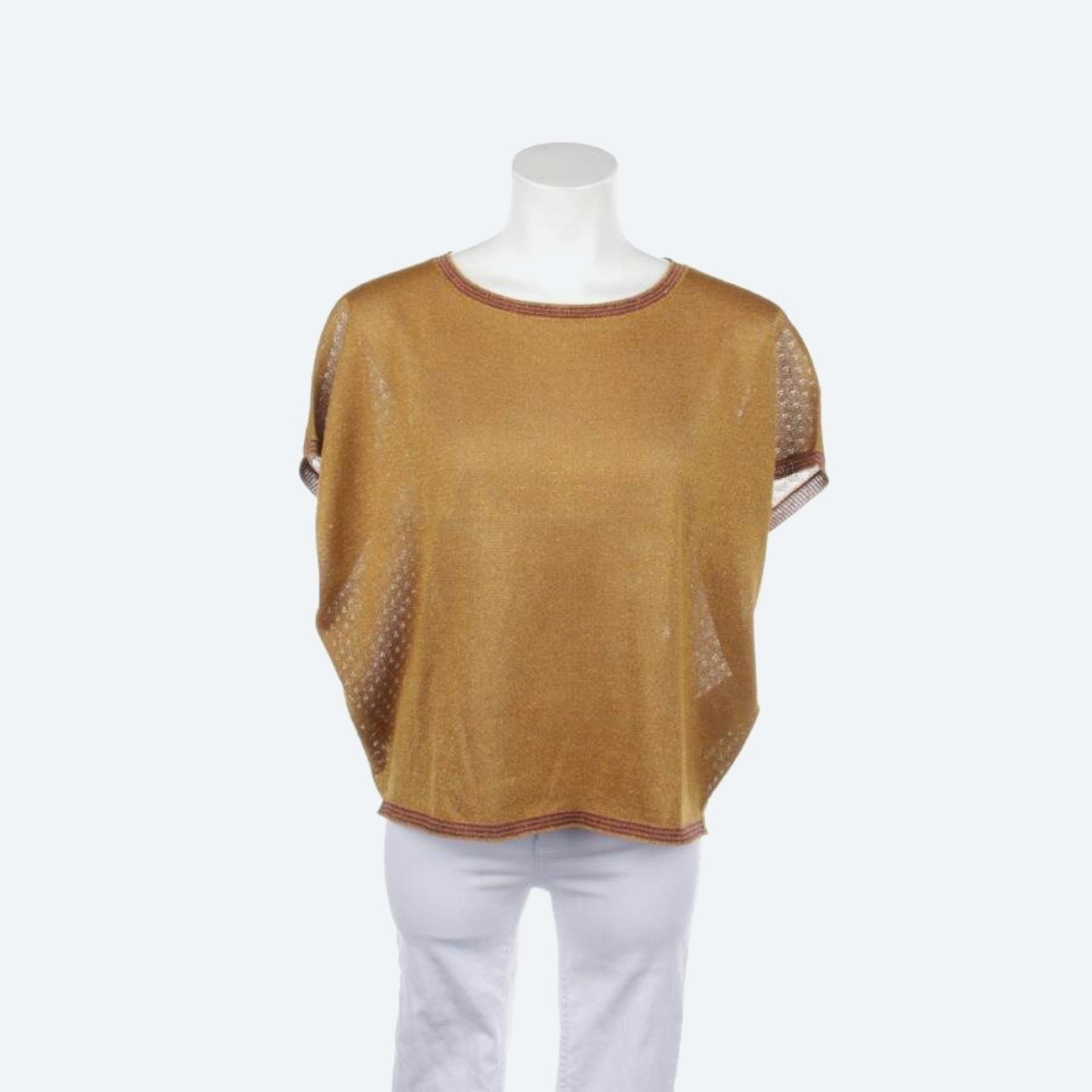 Image 1 of Shirt 38 Pastel Yellow in color Yellow | Vite EnVogue