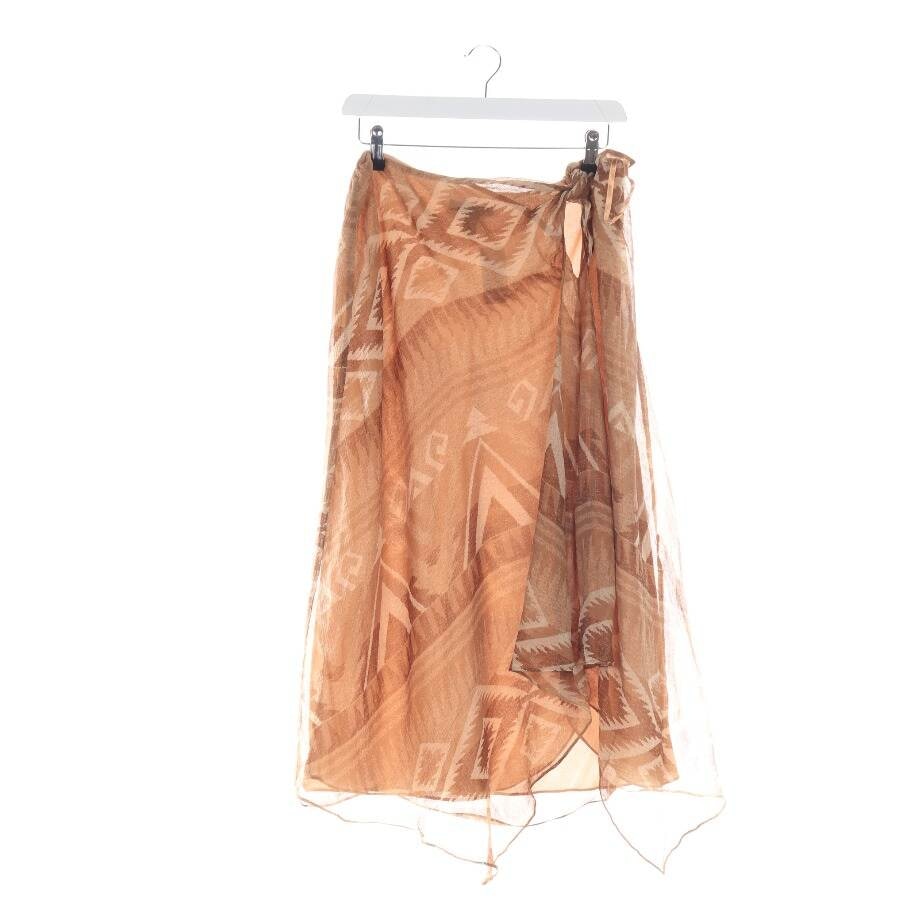 Image 1 of Silk Skirt XS Beige in color White | Vite EnVogue