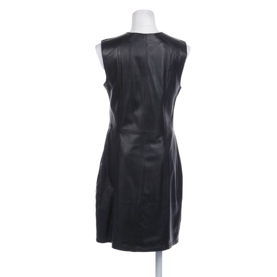 Image 2 of Leather Dress 40 Black in color Black | Vite EnVogue