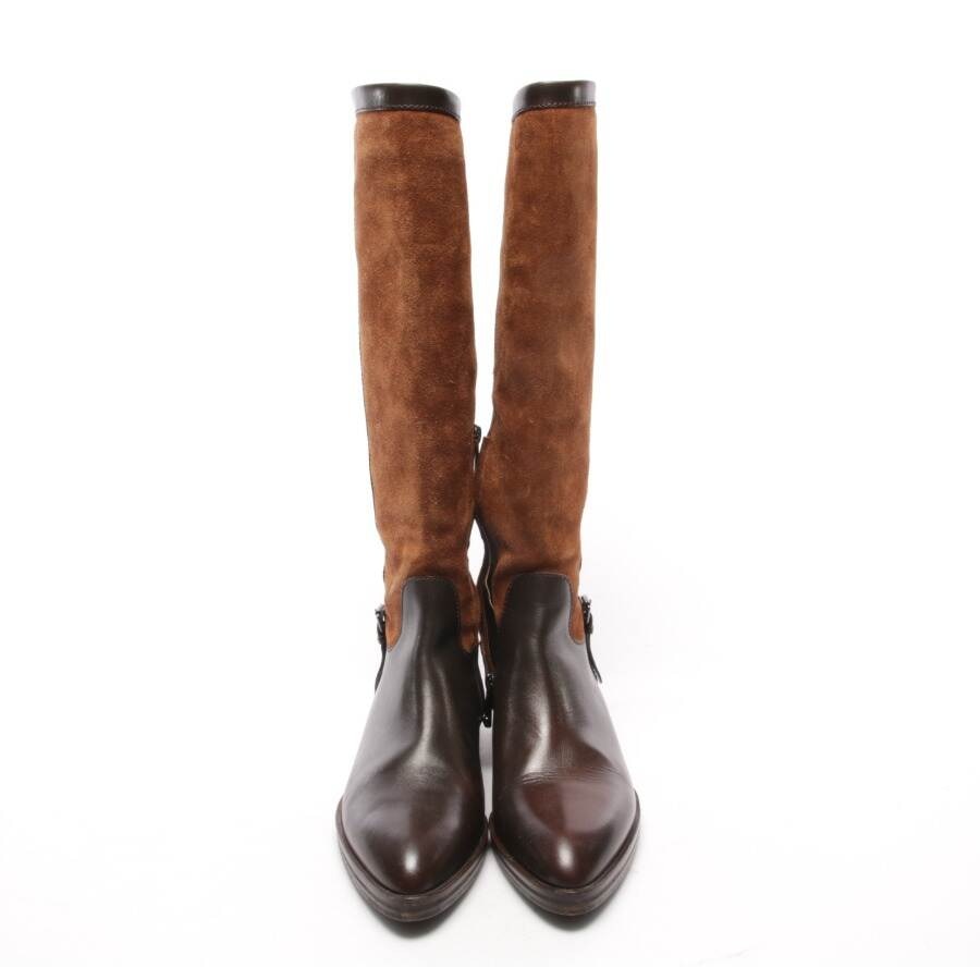 Image 2 of Boots EUR38 Brown in color Brown | Vite EnVogue