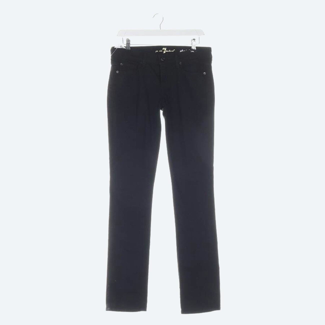 Image 1 of Jeans Straight Fit W28 Black in color Black | Vite EnVogue