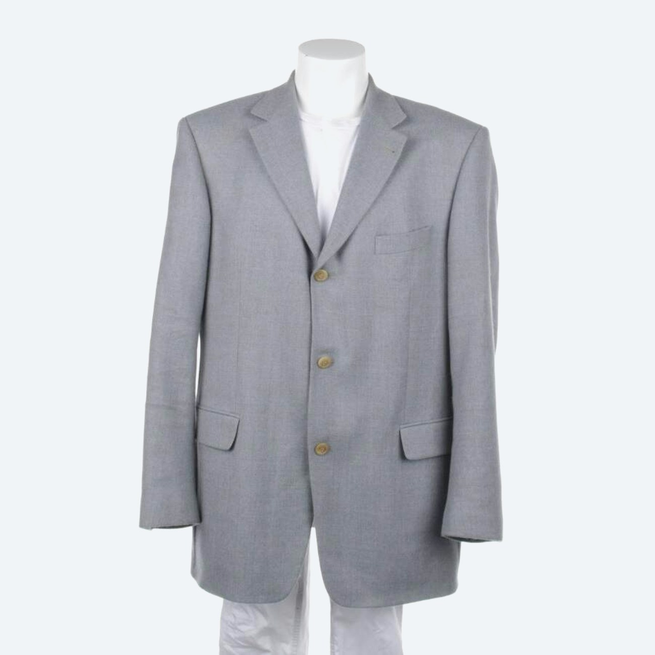Image 1 of Wool Blazer 54 Light Gray in color Gray | Vite EnVogue