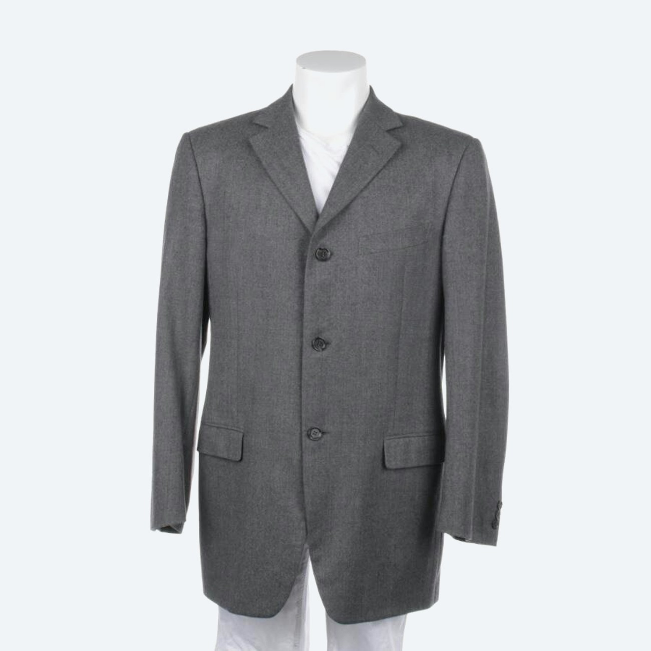 Image 1 of Wool Blazer 50 Gray in color Gray | Vite EnVogue