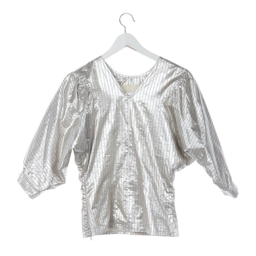 Image 2 of Shirt Blouse 32 Silver in color Metallic | Vite EnVogue