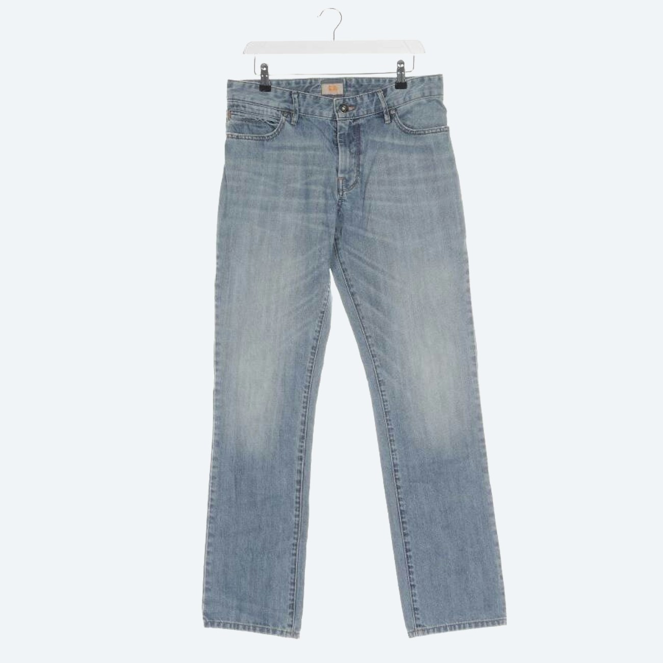Image 1 of Jeans Straight Fit L Blue in color Blue | Vite EnVogue