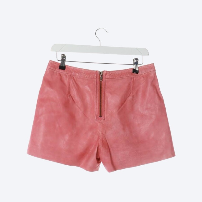 Image 2 of Leather Shorts 36 Peach in color Orange | Vite EnVogue