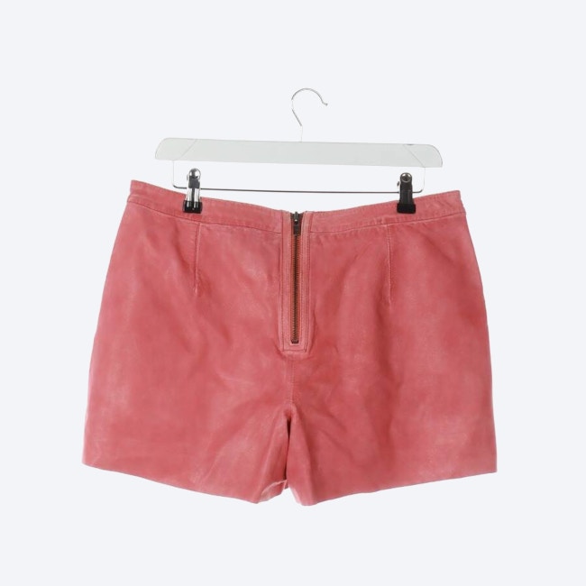 Image 2 of Leather Shorts 38 Peach in color Orange | Vite EnVogue