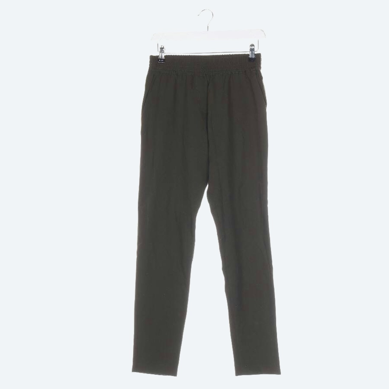Image 1 of Trousers 34 Green in color Green | Vite EnVogue
