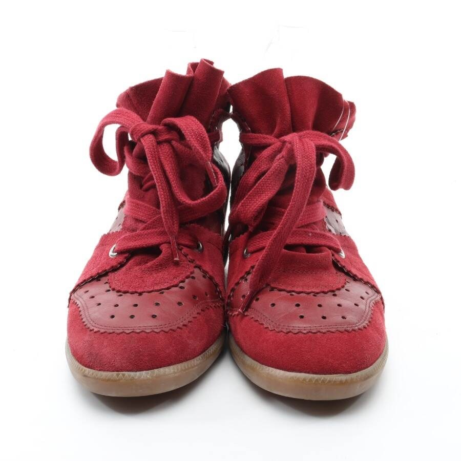 Image 2 of Bobby High-Top Sneakers EUR 41 Bordeaux in color Red | Vite EnVogue