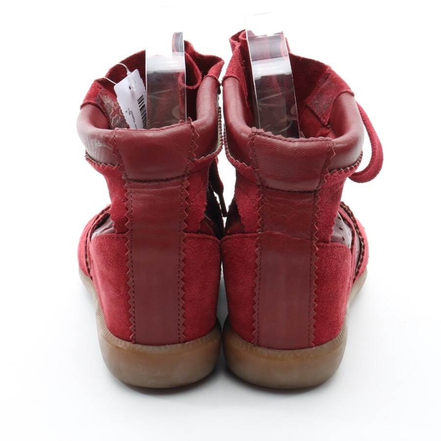 Bild 3 von Bobby High-Top Sneaker EUR 41 Bordeaux in Farbe Rot | Vite EnVogue