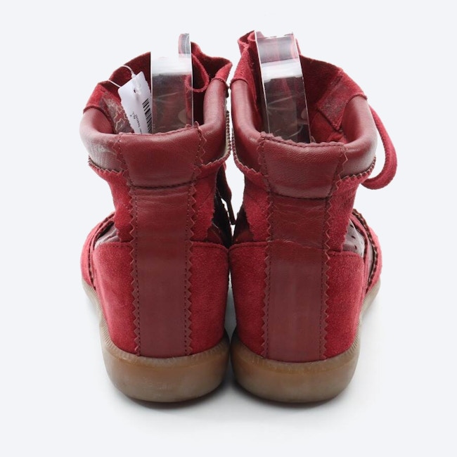 Bild 3 von Bobby High-Top Sneaker EUR 41 Bordeaux in Farbe Rot | Vite EnVogue