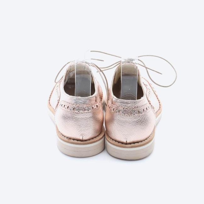 Image 3 of Lace-Up Shoes EUR 37 Rose Gold in color Metallic | Vite EnVogue