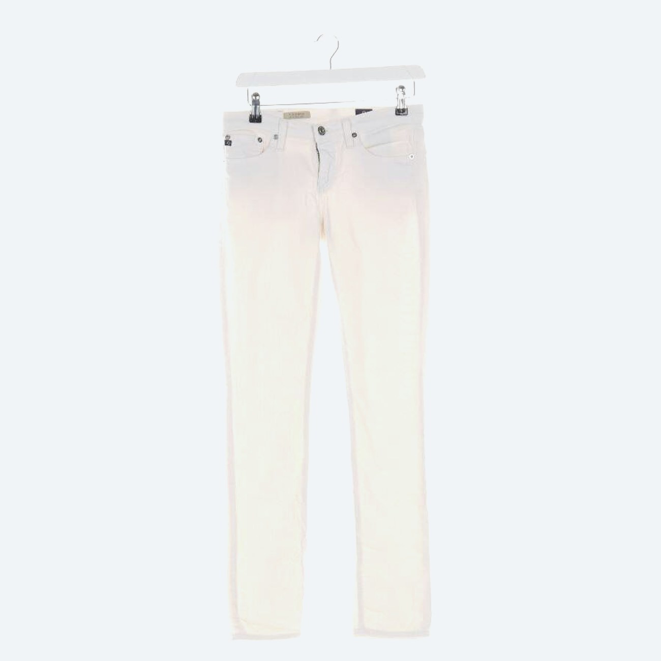 Image 1 of Corduroy Pants W26 White in color White | Vite EnVogue