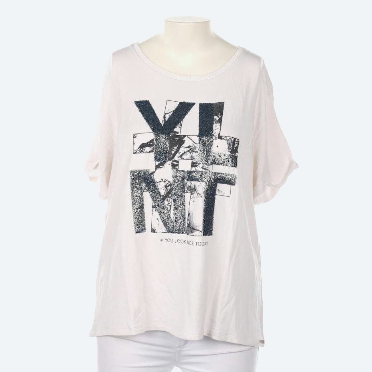 Bild 1 von Shirt L Beige in Farbe Weiss | Vite EnVogue