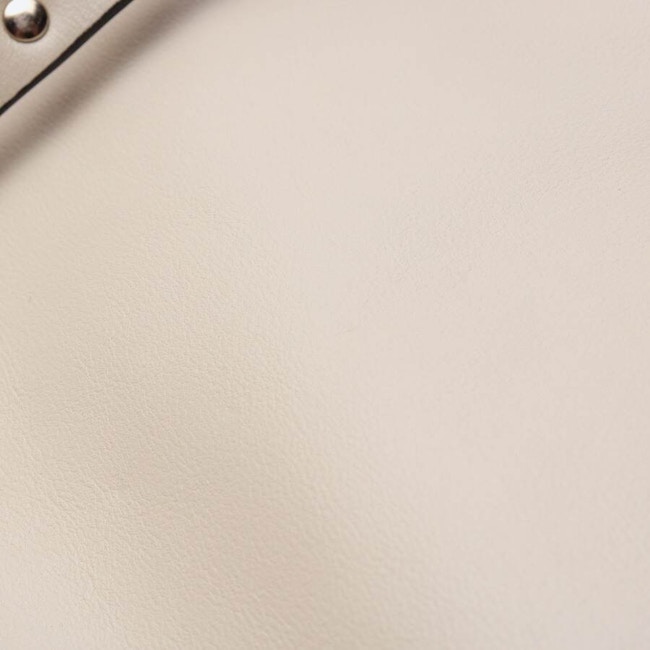 Image 11 of Rockstud Handbag Beige in color White | Vite EnVogue