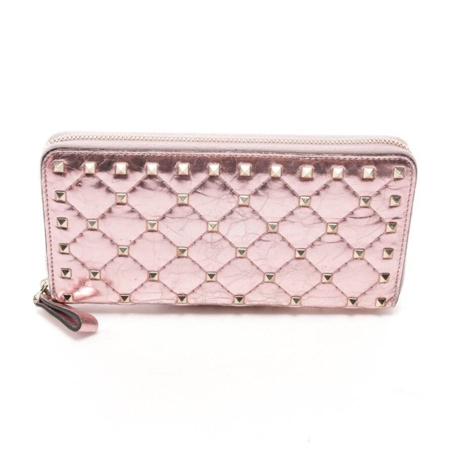 Image 1 of Rockstud Wallet Pink in color Pink | Vite EnVogue
