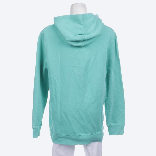 Image 2 of Hooded Sweatshirt S Turquoise in color Blue | Vite EnVogue