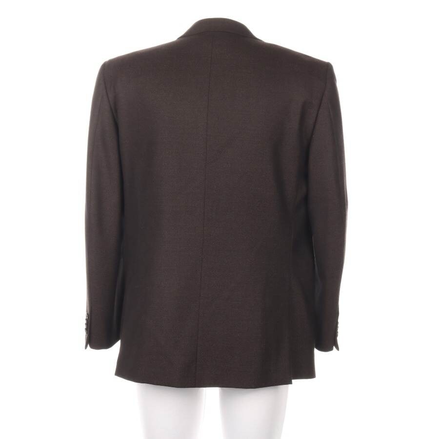 Image 2 of Wool Blazer 50 Dark brown in color Brown | Vite EnVogue
