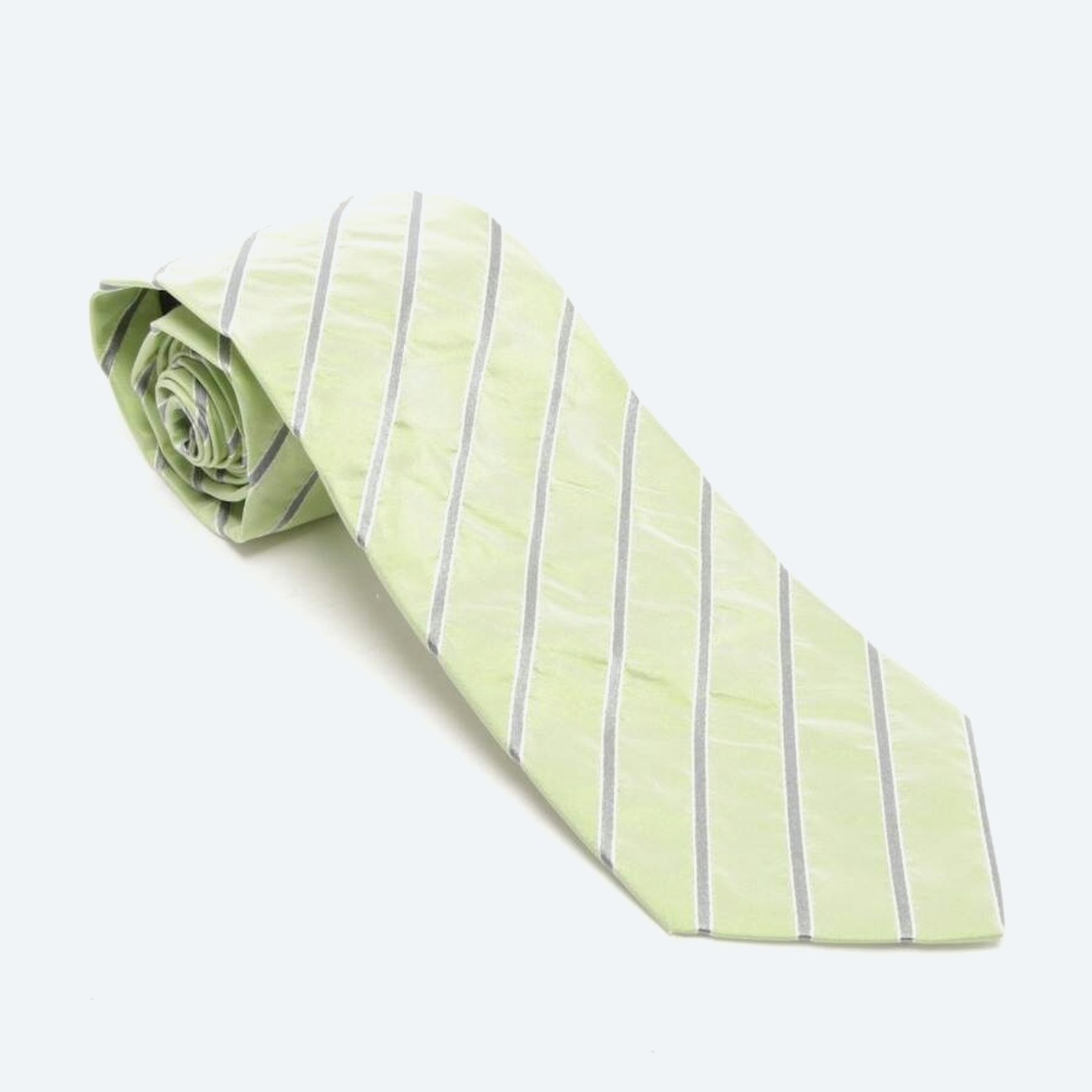 Image 1 of Silk Tie Green in color Green | Vite EnVogue