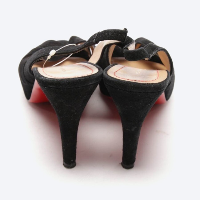 Image 3 of Heeled Sandals EUR 37.5 Black in color Black | Vite EnVogue