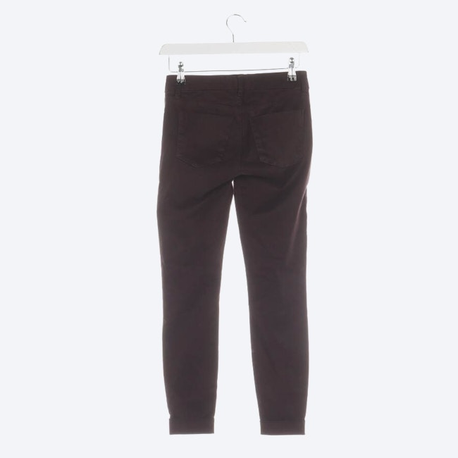 Image 2 of Trousers W24 Bordeaux in color Red | Vite EnVogue