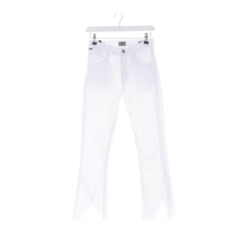 Image 1 of Jeans Flared W24 White in color White | Vite EnVogue