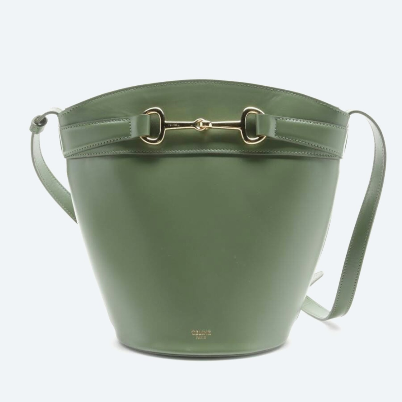 Image 1 of Shoulder Bag Olive Green in color Green | Vite EnVogue