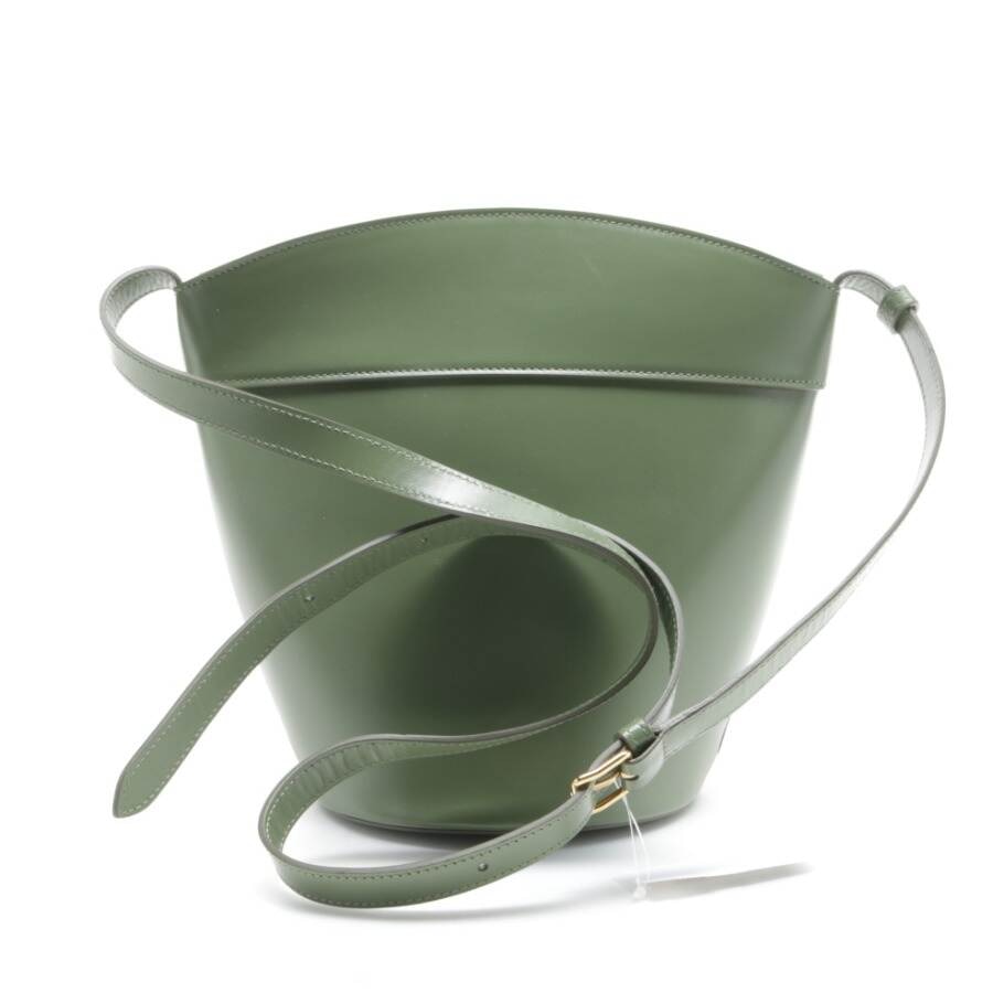 Image 2 of Shoulder Bag Olive Green in color Green | Vite EnVogue