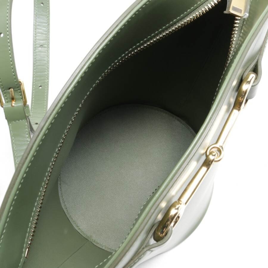Image 5 of Shoulder Bag Olive Green in color Green | Vite EnVogue