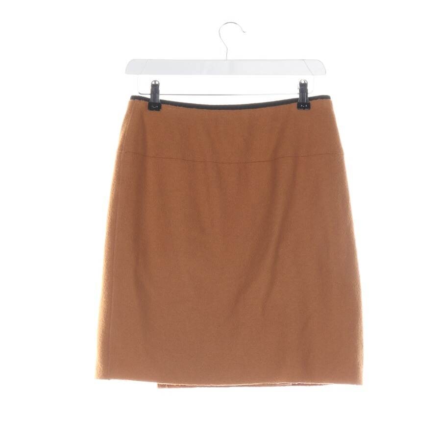 Image 2 of Wool Skirt 36 Camel in color Brown | Vite EnVogue