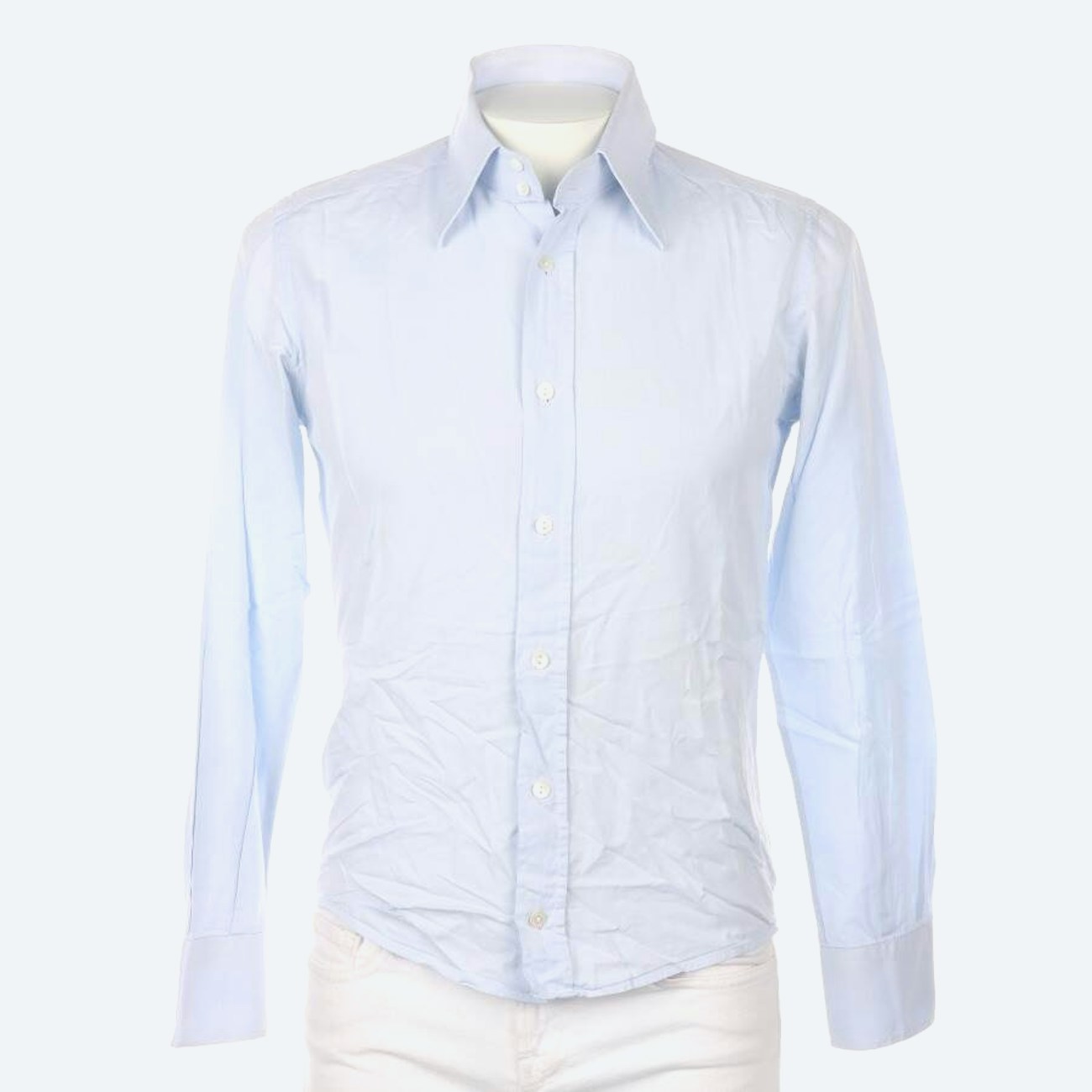 Image 1 of Shirt 39 Lightblue in color Blue | Vite EnVogue