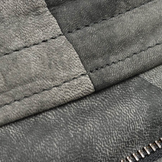 Image 4 of LeatherJacket 38 Light Gray in color Gray | Vite EnVogue