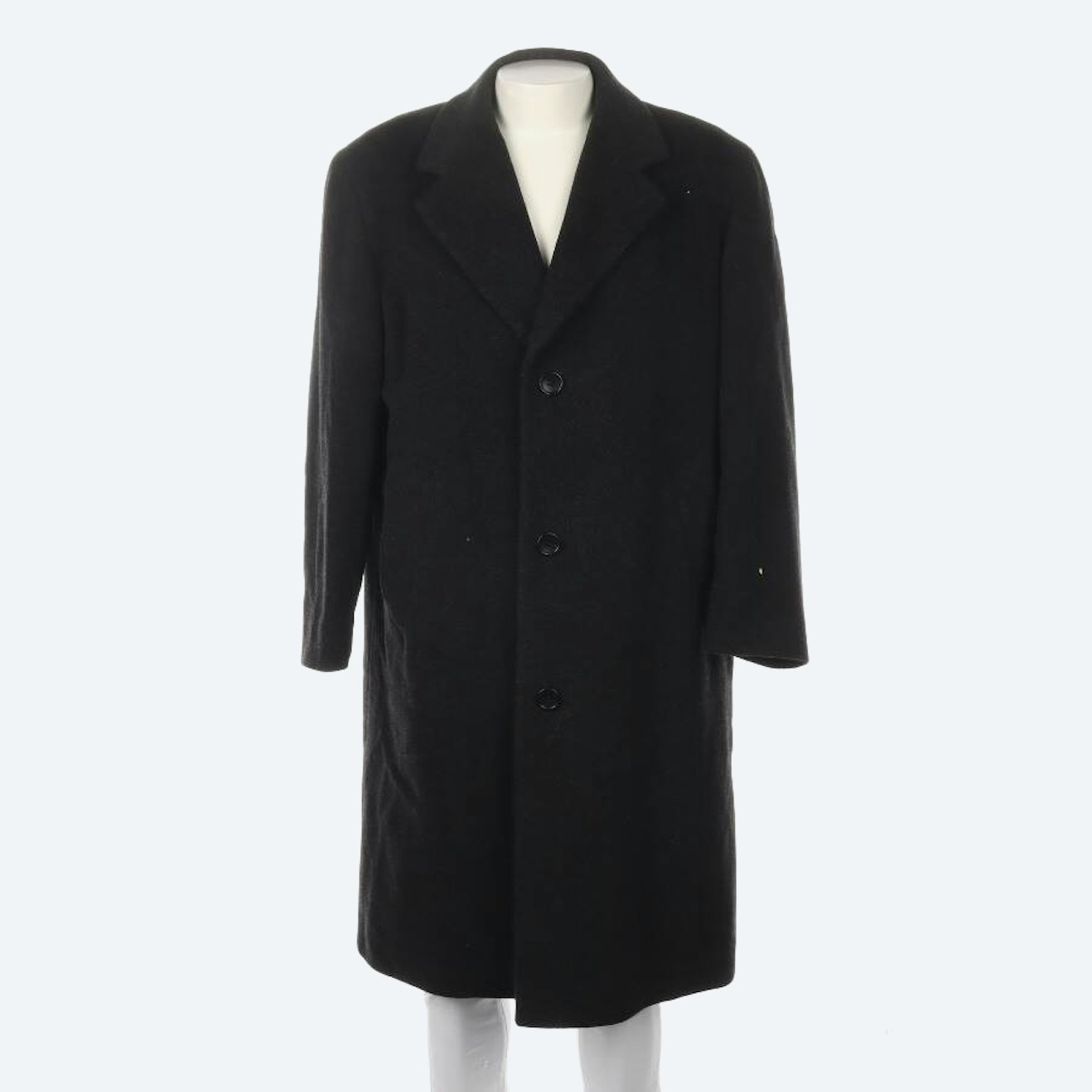 Image 1 of Wool Coat 25 Dark Gray in color Gray | Vite EnVogue