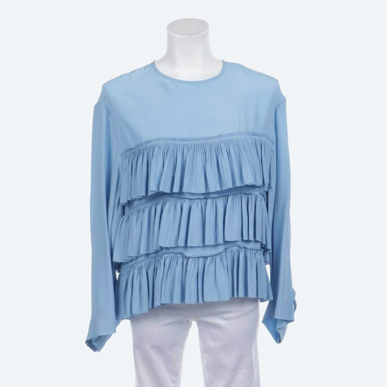 Image 1 of Shirt Blouse 36 Light Blue in color Blue | Vite EnVogue