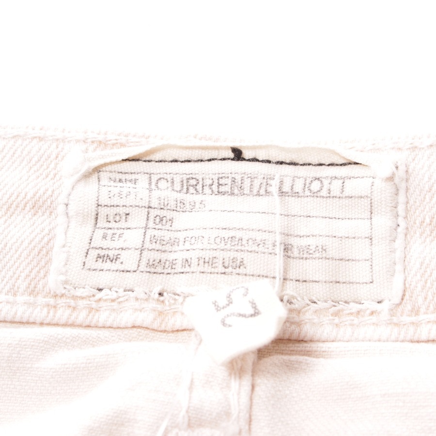 Image 3 of Jeans W25 Beige in color White | Vite EnVogue