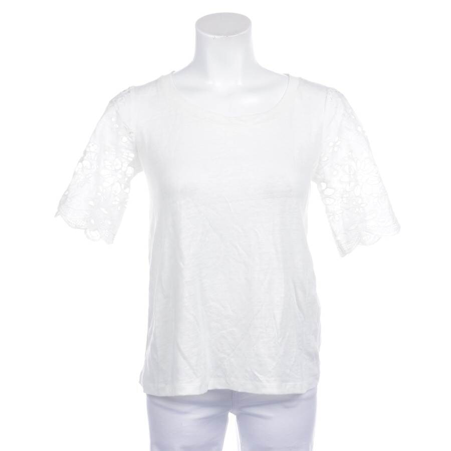 Buy Claudie Pierlot Linen Shirt in White Shirts Tops at Vite