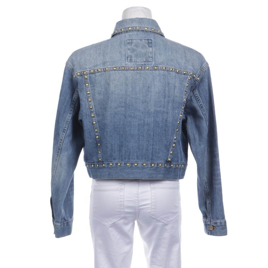 Image 2 of Jeans Jacket L Lightblue in color Blue | Vite EnVogue
