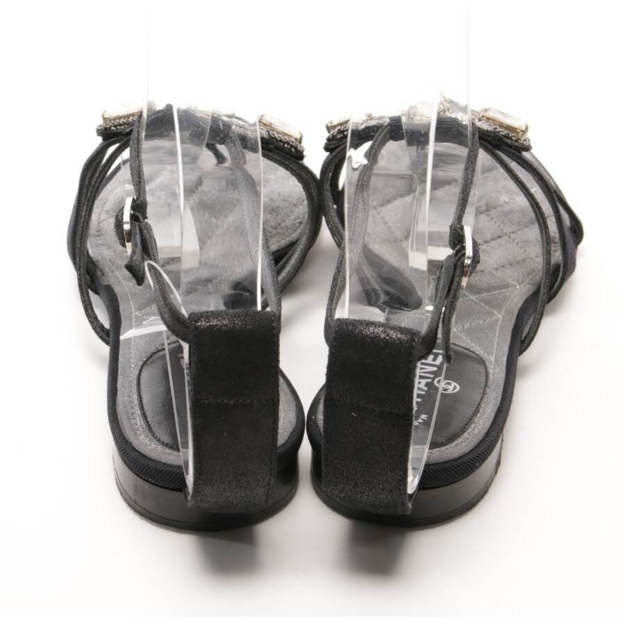 Image 3 of Strappy Sandals EUR 36 Black in color Black | Vite EnVogue