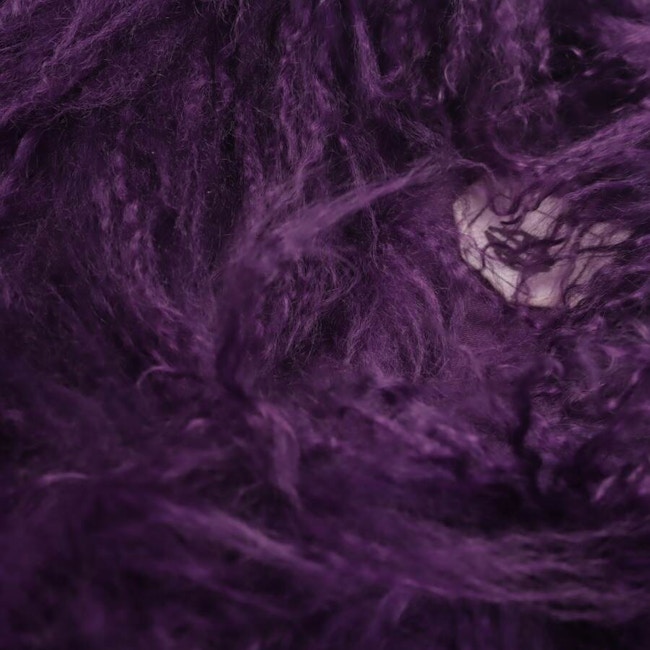 Image 3 of Fur Coat S Dark Purple in color Purple | Vite EnVogue