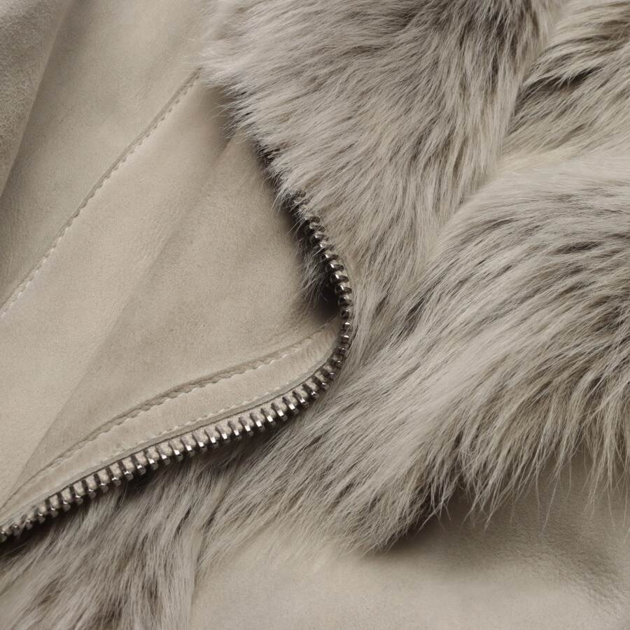 Image 3 of Sheepskin Jacket 34 Light Gray in color Gray | Vite EnVogue